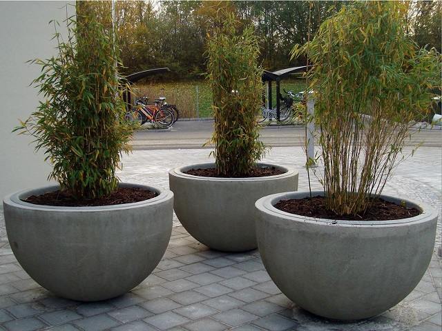 Why we should use cement pots?